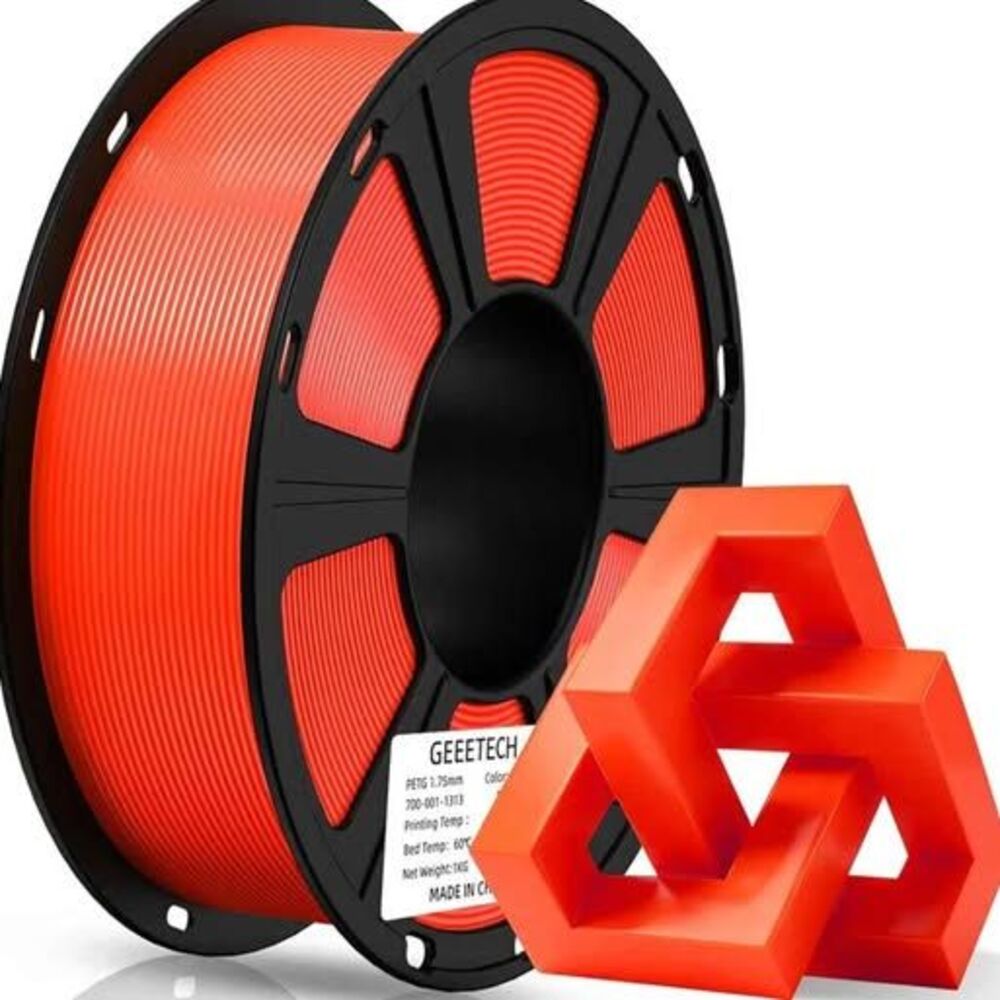 Geeetech PETG Filament 1.75mm, 1 KG (2.2lbs) Spool 3D Printer Filament, High-Tou